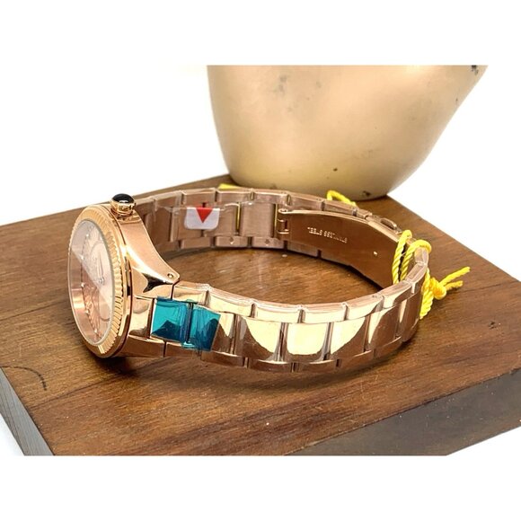 Invicta Women's Watch 28332 Angel Quartz Rose Gold Tone Stainless Steel 35mm - Picture 9 of 14